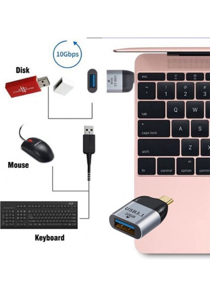 Type C - USB 3.0 10 GB Type C USB 3.1 Otg 10 GB Şarj ve Data Aktarımı fırsatları