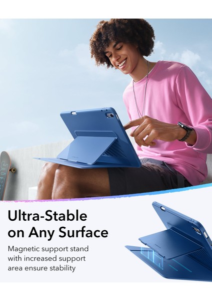 iPad 10. Nesil / 11.Nesil (A14/A16) Flip Manyetik Kılıf