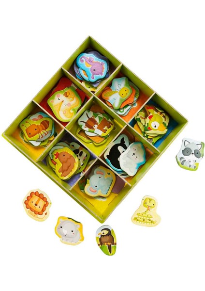 Montessori Baby Happy Animals Kutu Oyunu 67 Parça fırsatları