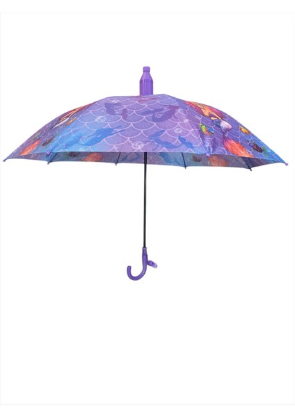 Çocuk Şemsiye Kız Bardak Kılıflı Düdüklü