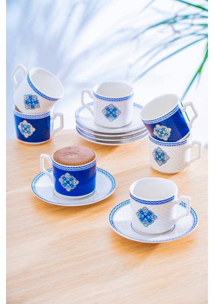 Eloise 6 Kişilik Kahve Fincan Takımı - 90 ml fiyatları