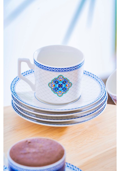 Eloise 6 Kişilik Kahve Fincan Takımı - 90 ml fırsatları