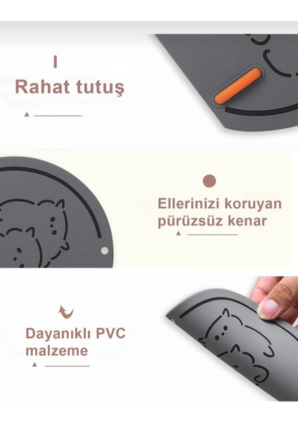 Tavşan Desenli Silikon Gider Kapağı, Banyo ve Mutfak Için Kötü Koku Önleyici Silikon Mat Banyo Mutfak Lavabo Balkon Gider Tıpası Kapağı Böcek Önleyici