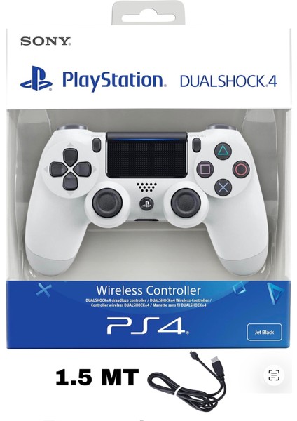 Ps4 Dualshock 4 V2 Gamepad Beyaz Yeni Nesil Kol