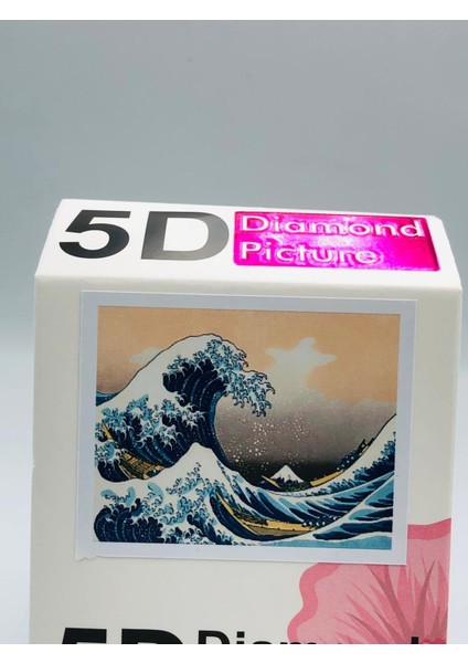 30X40 Boncuklu Kanagawa Dalgası Taş Işleme Mozaik Elmas Goblen Tablo Resim Boncuk Puzzle Dıamond Paıntıng Hı Stone fiyatları