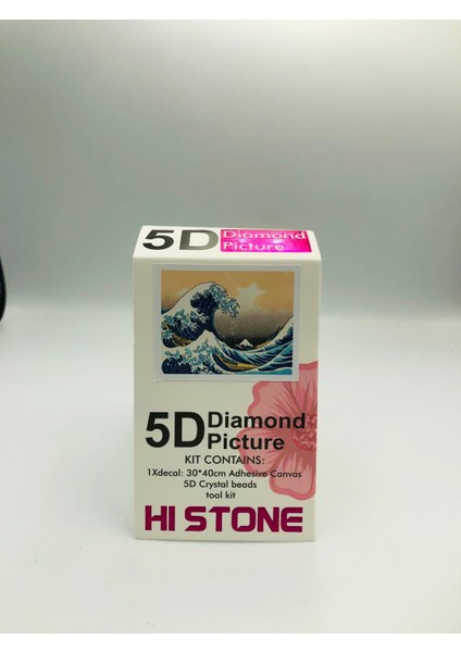 30X40 Boncuklu Kanagawa Dalgası Taş Işleme Mozaik Elmas Goblen Tablo Resim Boncuk Puzzle Dıamond Paıntıng Hı Stone indirimleri