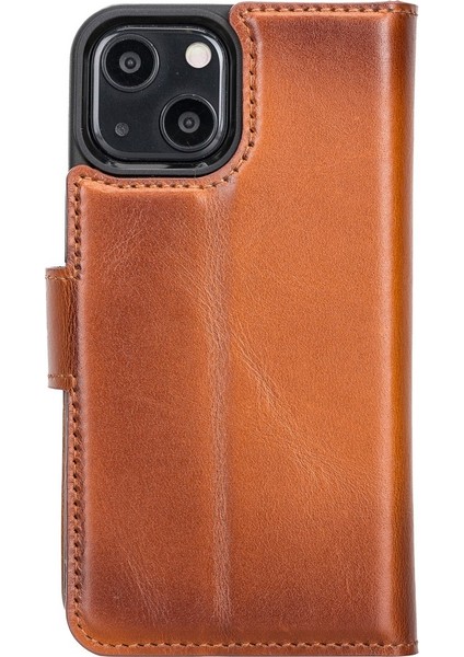 Apple iPhone 13 Mini Uyumlu Deri Cüzdanlı Kılıf RST2EF Taba indirimleri