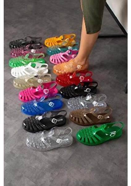 Ruby Mat Beyaz Kemer Detay Kadın Sandalet indirimleri