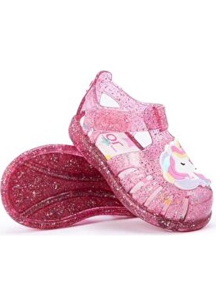 Tobby Unıcornıo Çocuk Pembe Sandalet S10341-IGR282
