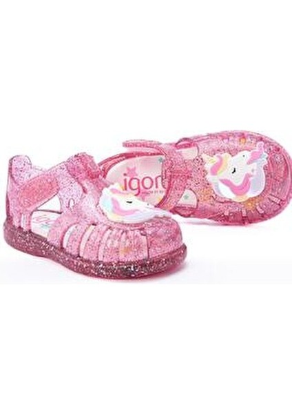 Tobby Unıcornıo Çocuk Pembe Sandalet S10341-IGR282