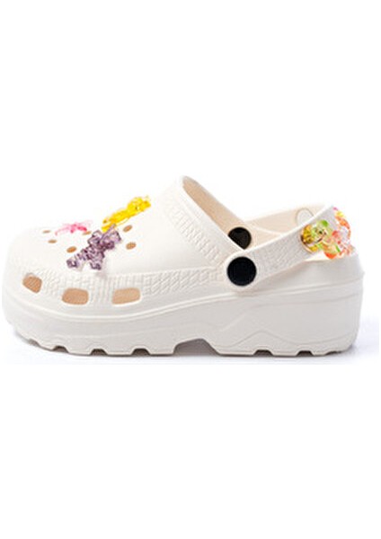 Jelibonlu Boncuklu Kız Çocuk Sandalet-Terlik indirimleri