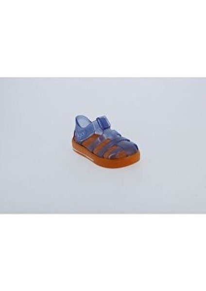 S10270-016 Star Bicolor Çocuk Mavi Turuncu Sandalet fiyatları