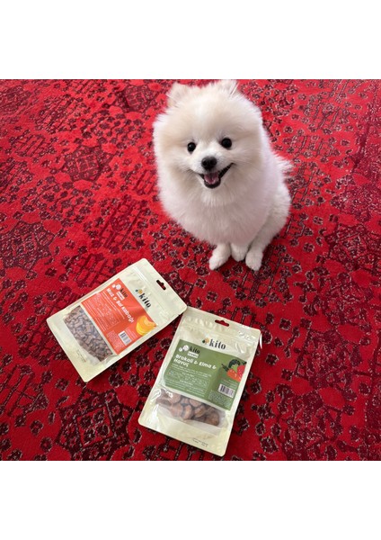 Brokoli & Havuç & Elma Cookie 100 gr (Köpekler Için Ödül Maması) fırsatları