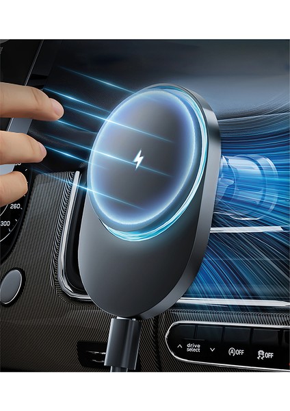 Mıknatıslı Araç Içi Telefon Tutucu Şarjlı 15W Charger Magnetic fiyatları