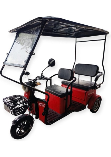 3 Tekerlekli Elektrikli 2 Kişilik Modellere Uyumlu Kabin