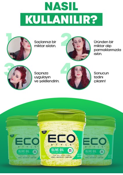 Style Zeytinyağı Besleyici Saç Şekillendirici Maximum Tutuş 236 ml Olive Oil Styling Gel Max Hold