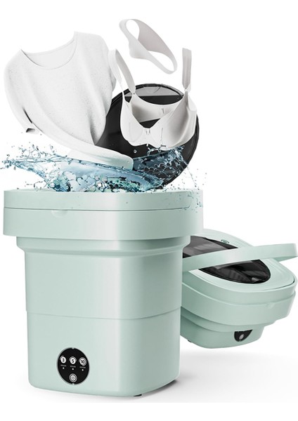 Taşınabilir Çamaşır Makinesi Mini Çamaşır Makinesi Katlanabilir Çamaşır Makinesi Otomatik Küçük Çamaşır Makinesi (Yurt Dışından) fırsatları