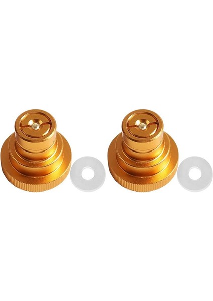 Terra/art//duo Makinesi Soda Adaptörü TR21-4 Dişli Valf Dolum 2 Takım (Altın) (Yurt Dışından)
