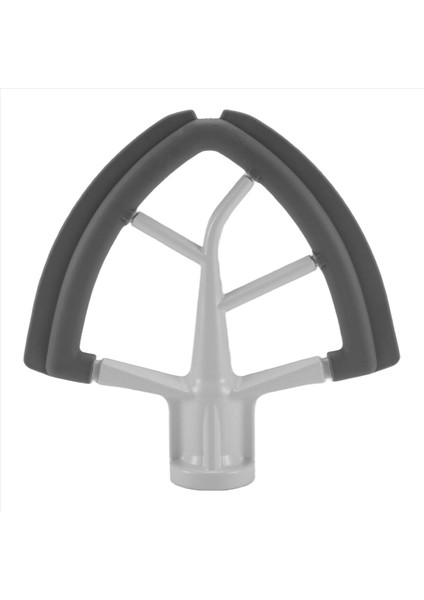 Flex-Edge Kürek Eki 4.5-5 Qt Eğimli Kafa Stand Mikseri Yedek Silikon Çırpıcı Kase Kazıyıcı Bıçak (Yurt Dışından)