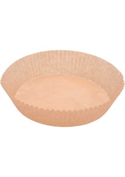 100 Adet Hava Fritöz Parşömen Kağıt Gömlekleri Yapışmaz Tek Kullanımlık Hava Fritöz Gömlekleri Sepeti Deliksiz Yuvarlak Parşömen Kağıdı (Yurt Dışından)