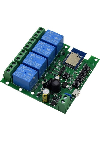 Tuya Smart Switch WiFi DIY Zamanlayıcı Kablosuz Denetleyicisi Evrensel Break Timer Akıllı Yaşam LED Işık Anahtarı Alexa Aksesuarları (Yurt Dışından)