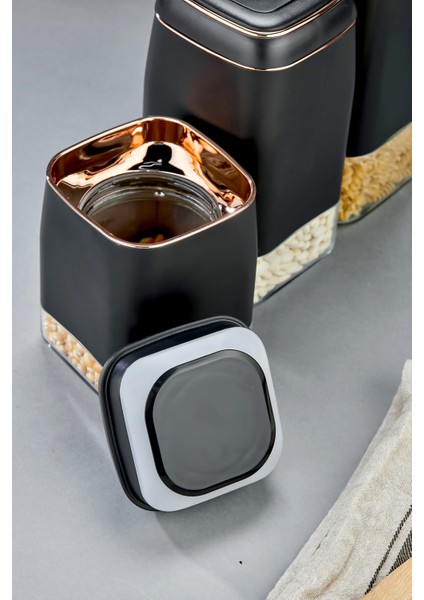 3’lü Tuşlu Vakumlu Kavanoz Seti 1800 ml – 1500 ml – 1300 ml Hava Geçirmez Saklama Kabı fırsatları