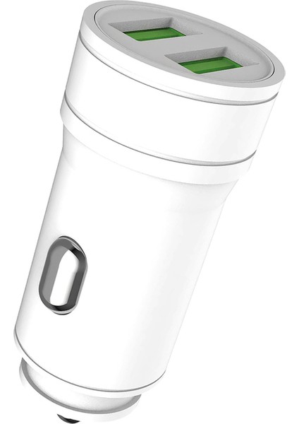 Araç Şarj Cihazı Başlık Çakmaklık Uyumlu 2 Adet USB Girişli Şarj Başlığı