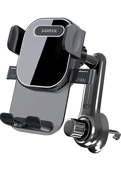 Araç Içi Telefon Tutucu Tüm Modellere Uyumlu Havalandırma-Klima Menfezlerine Takılan Telefon Tutucu