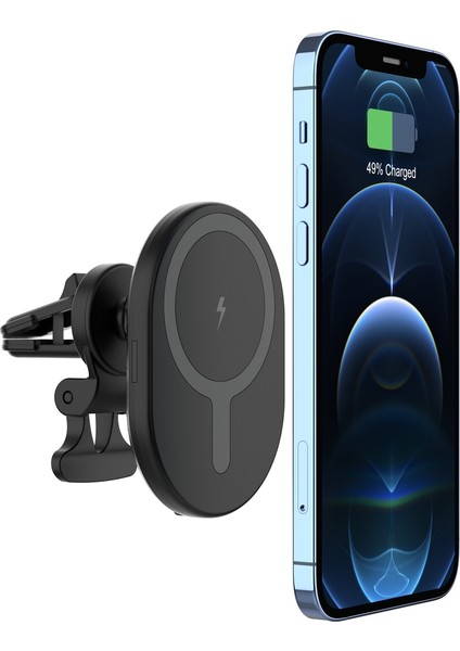 15W Wireless Araç Içi Şarj Cihazı Araç Içi Telefon Tutucu Hızlı Şarj Telefon Tutucu Magnetic indirimleri