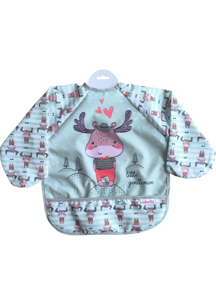 Laura Baby Uzun Kollu Sıvı Geçirmez Mama ve Aktivite Önlüğü