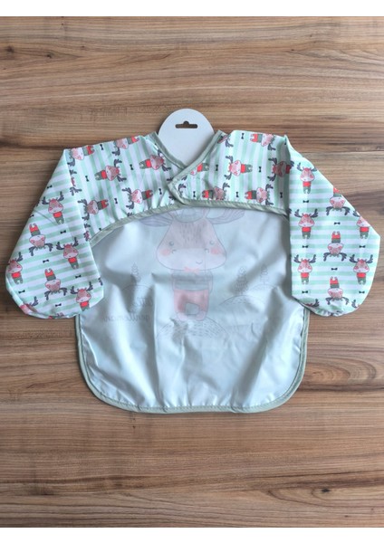 Laura Baby Uzun Kollu Sıvı Geçirmez Mama ve Aktivite Önlüğü fırsatları