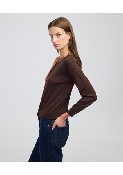 Çift Parça Görünüm Triko Hırka IW6250050470074 fiyatları