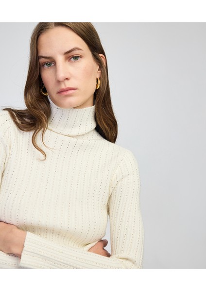 Hotfix baskılı dar kesim triko IW6250050132018