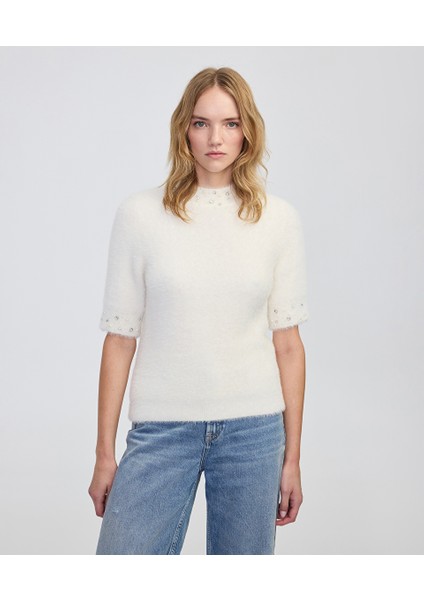 Karma aksesuarlı triko IW6250050382018 fiyatları