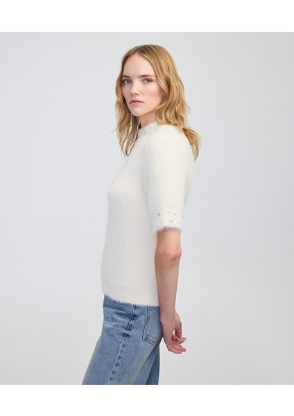 Karma aksesuarlı triko IW6250050382018 modelleri