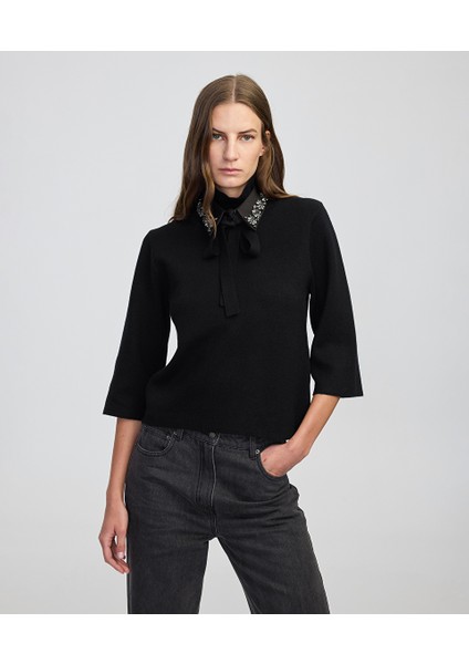 Çıkarılabilir Yakalı Triko IW6250050032001