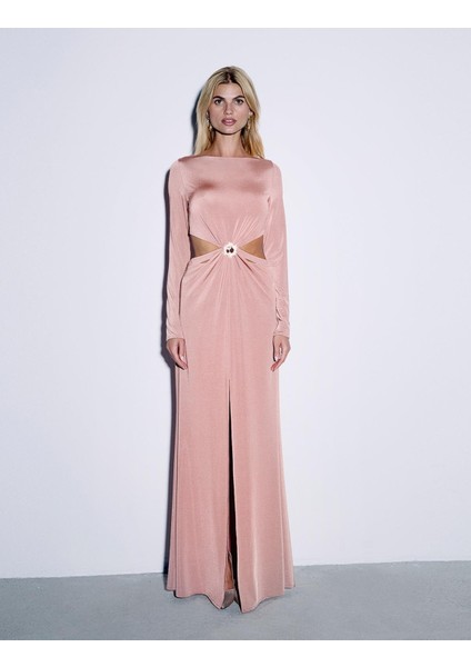 Larisa Gül Kurusu Kadın Elbise modelleri