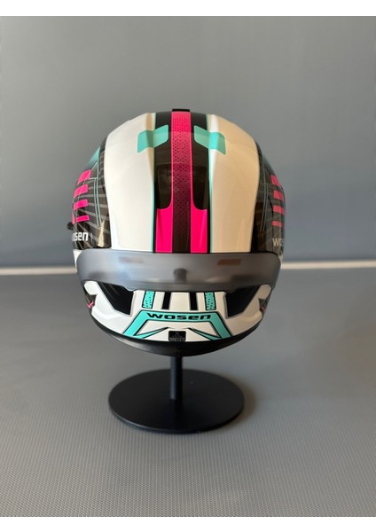 WS-602 Güneş Gözlüklü Full Face Kask (Şeffaf Vizörlü) White K2 (602) indirimleri