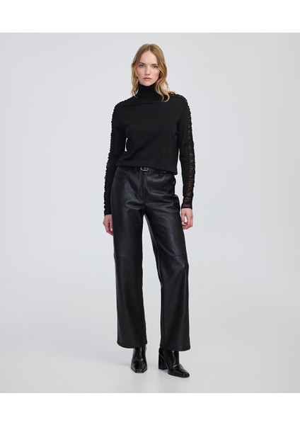 Tül Mix Balıkçı Yaka Triko IW6250050058001 fırsatları