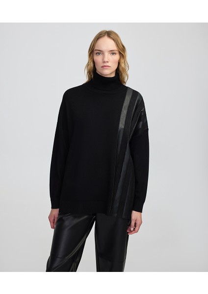 Kontrast dokulu oversize triko IW6250050206001 fiyatları