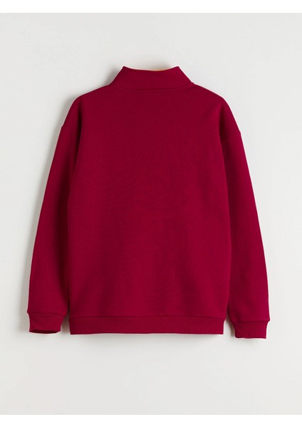 Lcw Kids Kırmızı Dik Yaka Galatasaray Baskılı Erkek Çocuk Sweatshirt fiyatları