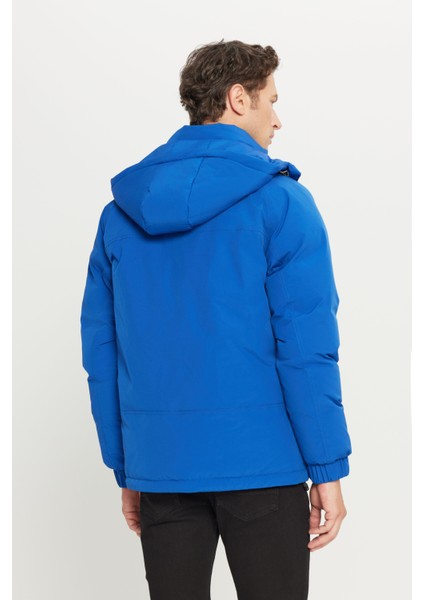 Standart Fit Normal Kesim Kapüşonlu Dik Yaka Yan Cepli Casual Mont indirimleri