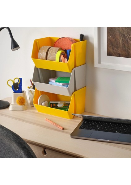 Fodertrag Masa Duvar Düzenleyici Açık Gri 25 x 18 x 15 cm modelleri