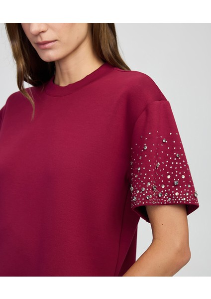 Trok ve hotfix baskılı sweatshirt IW6250091055175 fiyatları