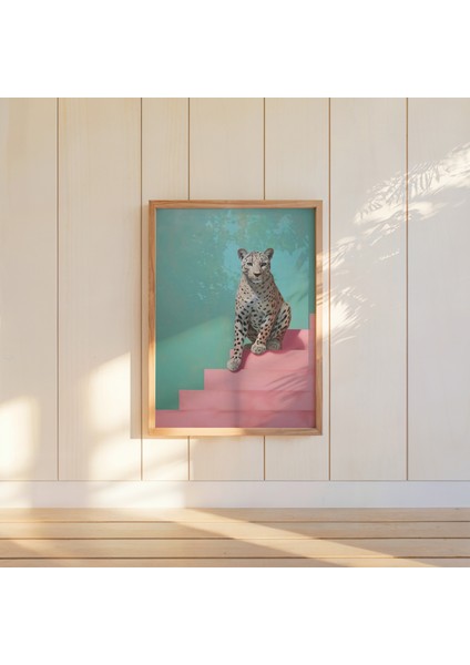 Ahşap Çerçeveli 3'lü Poster Tablo Seti | Modern Stil Minimal Duvar Dekoru fiyatları