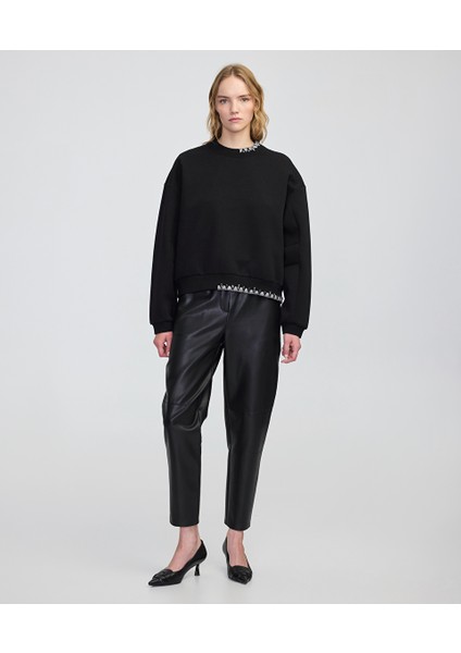 Işlemeli Sweatshirt IW6250091054001 modelleri