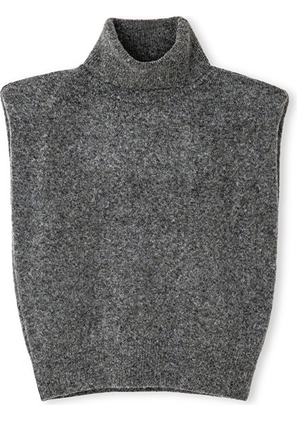 Balıkçı Yaka Vatkalı Süveter IW6250050477126 indirimleri