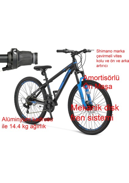 Motion 26 Jant Disk Fren Dağ Bisikleti 2678 (145 / 165 cm Arası Boy) fırsatları