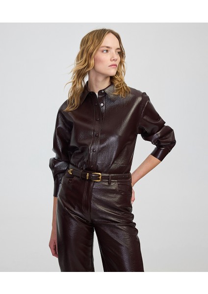 Rugan görünümlü gömlek IW6250025130008