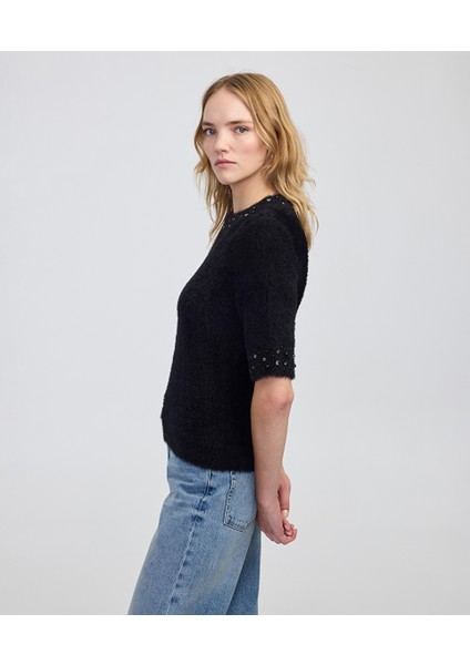 Karma aksesuarlı triko IW6250050382001 fiyatları